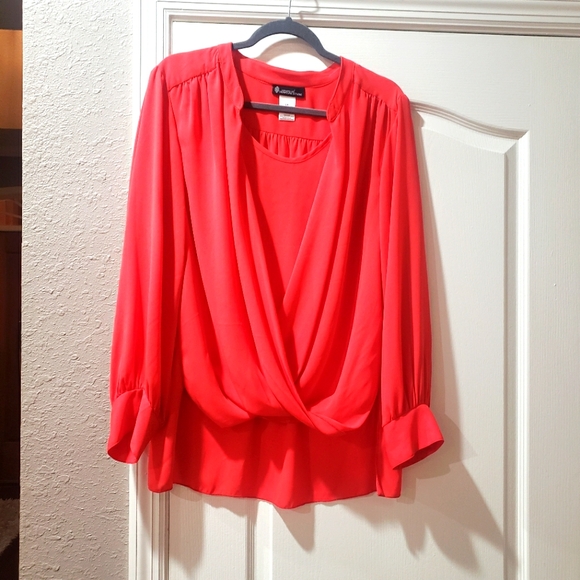 Apt. 9 Tops - Elegant Melon Women's Top